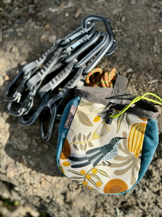 Desert Bird - Chalk Bag for Rock Climbing- READY TO SHIP!