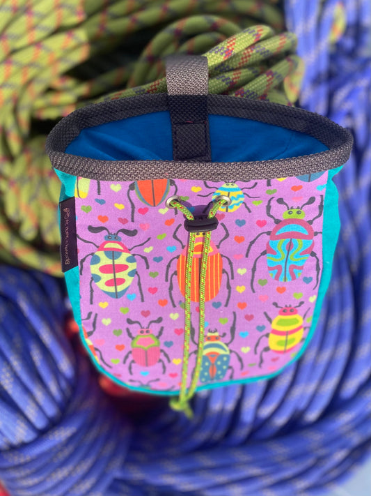 Bugs - Chalk Bag for Rock Climbing- READY TO SH