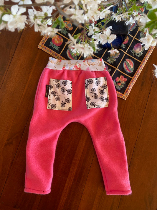 Big Bottom Fleece Pants 2yo- READY TO SHIP!